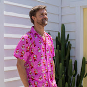 Santa Polka Pink Set- Adult