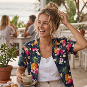 Aloha Navy Adult Shirt