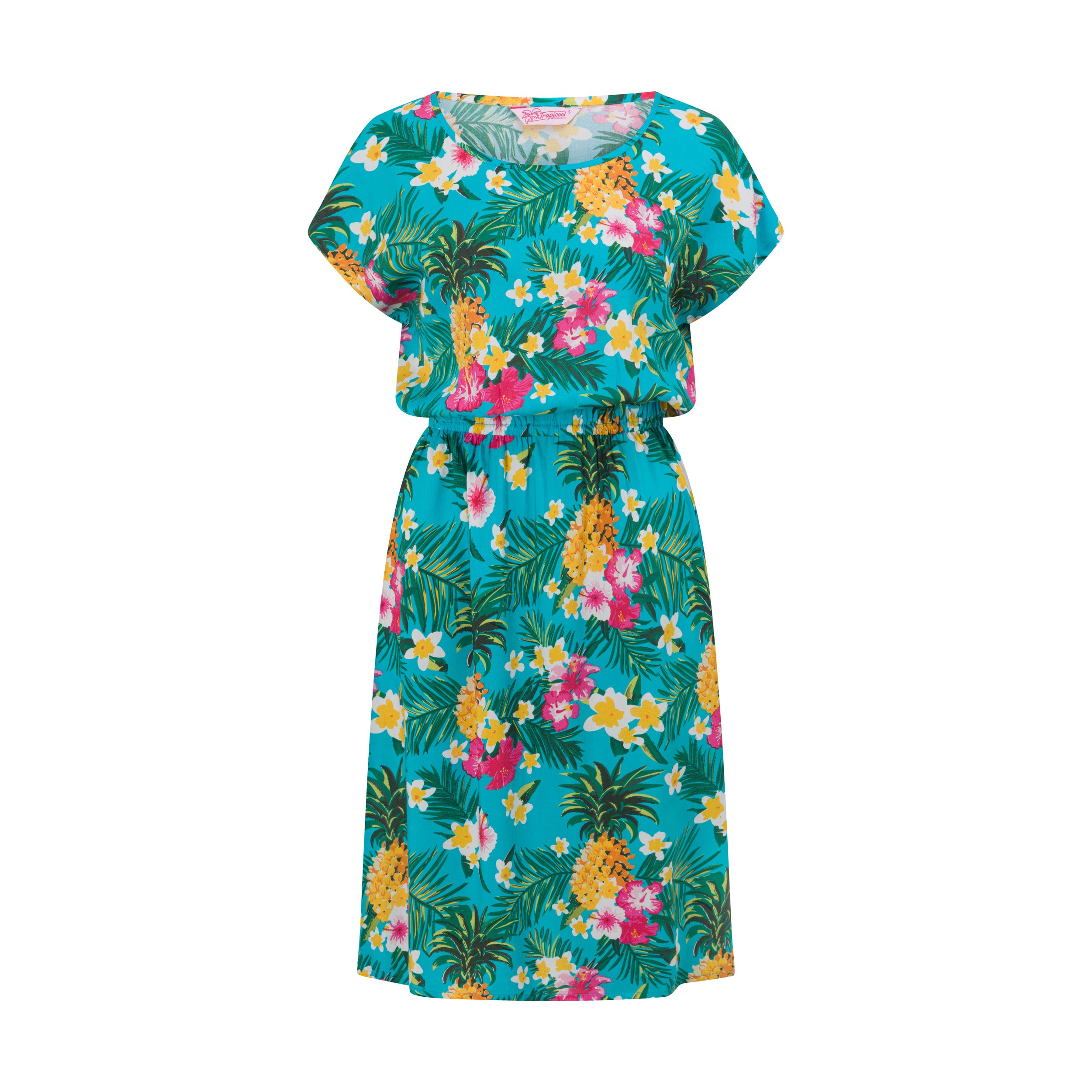 Aloha Turquoise Adult Isla Dress