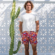 Celebrations Purple Christmas Adult Shorts