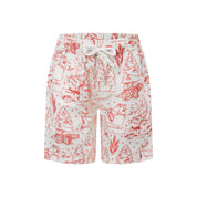 Little Red Truck Christmas Kids Shorts